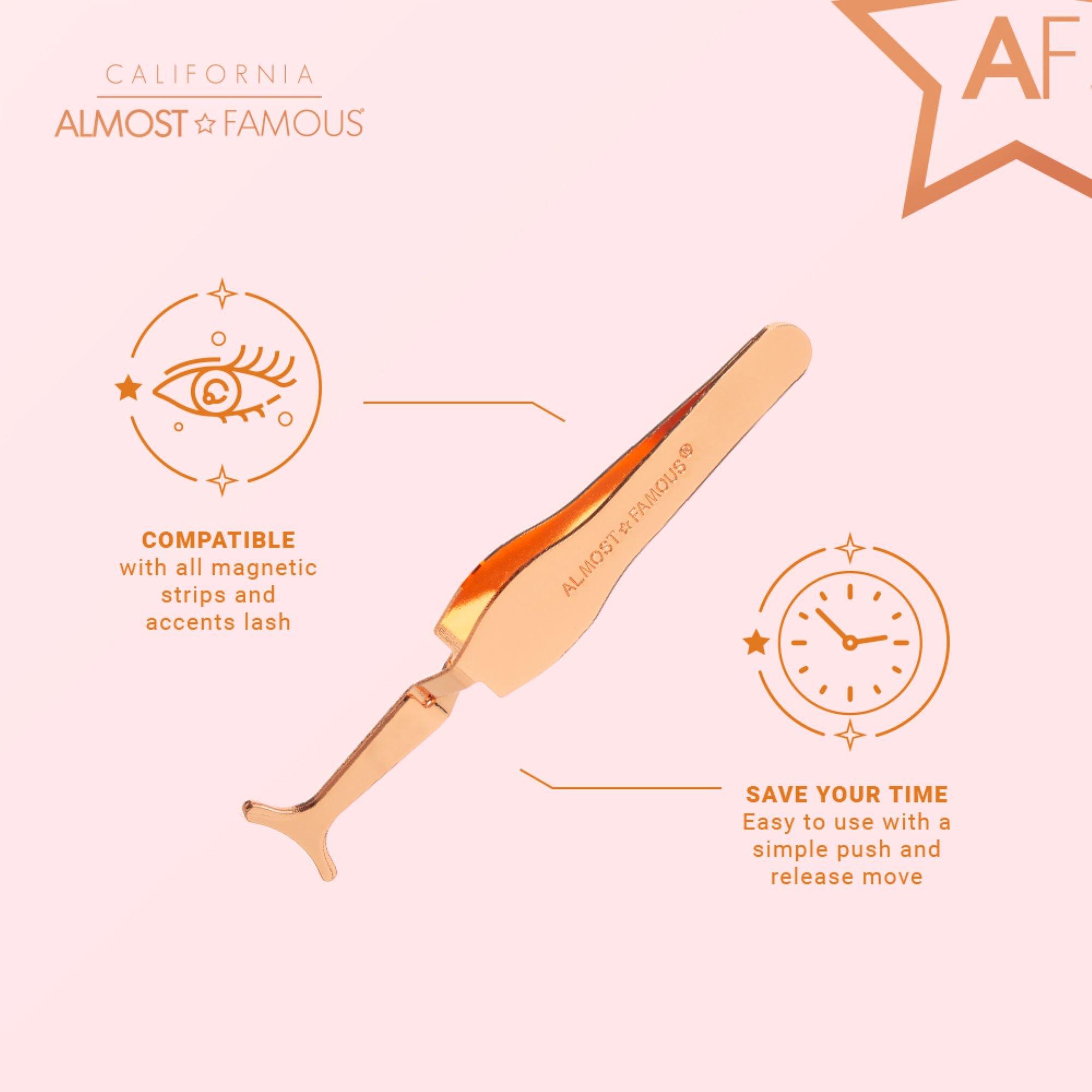 Almost Famous Magnetic Eyelash Applicator Tweezers — фото 2