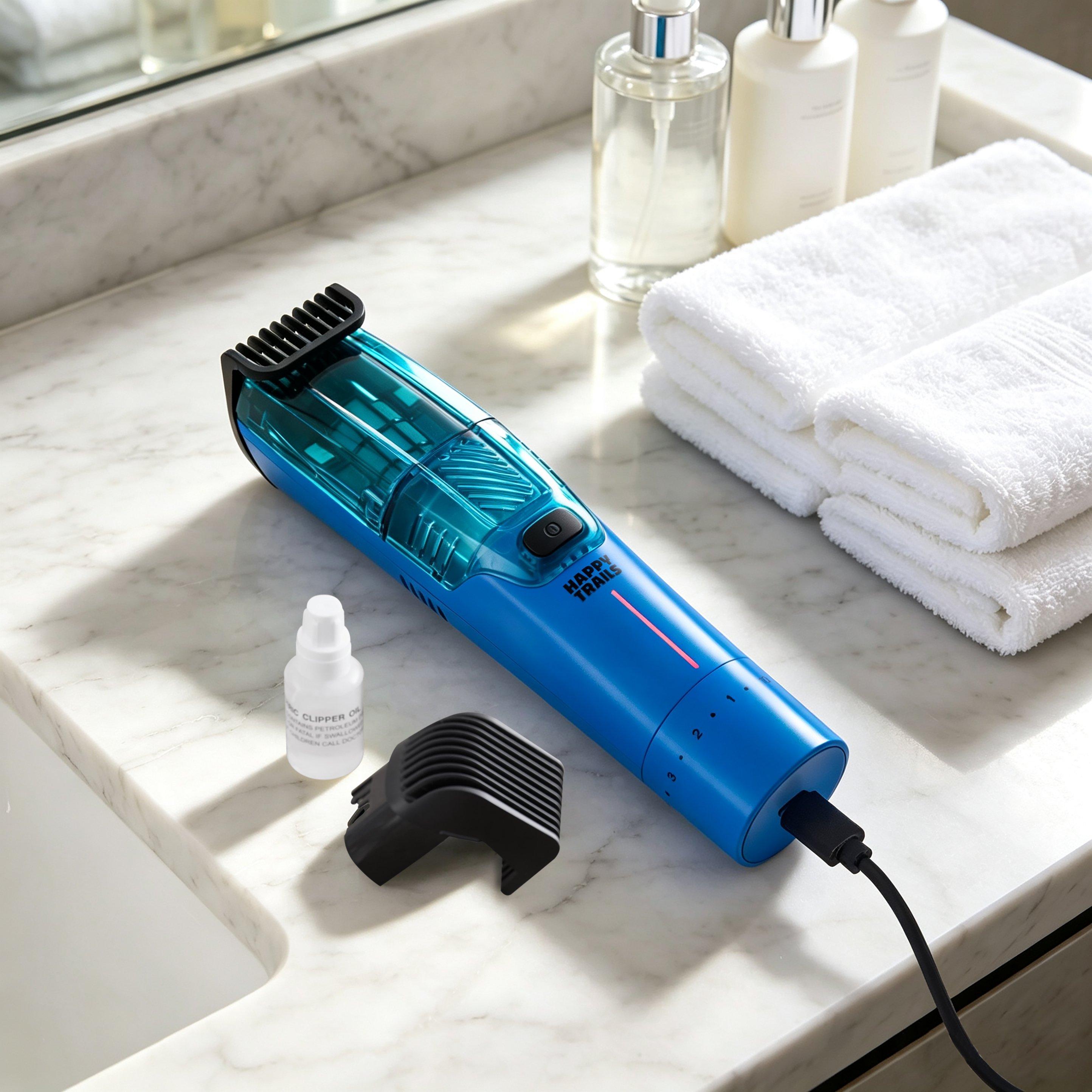 Happy Trails The Vac-Groom Head-to-Toe Trimmer, цвет: Синий — фото 3