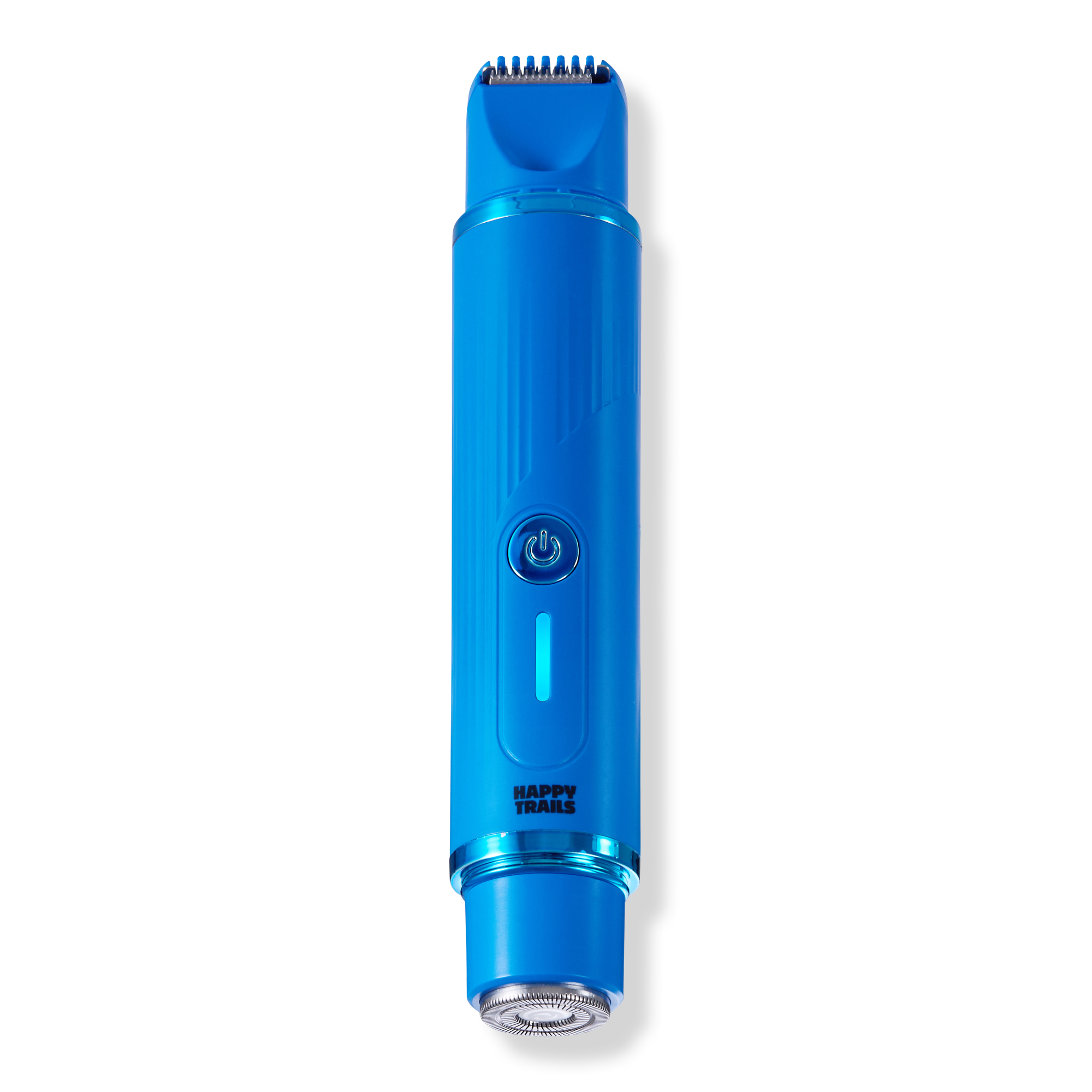 Happy Trails The Double Trouble All-Over Trimmer and Rotary Shaver, цвет: Синий