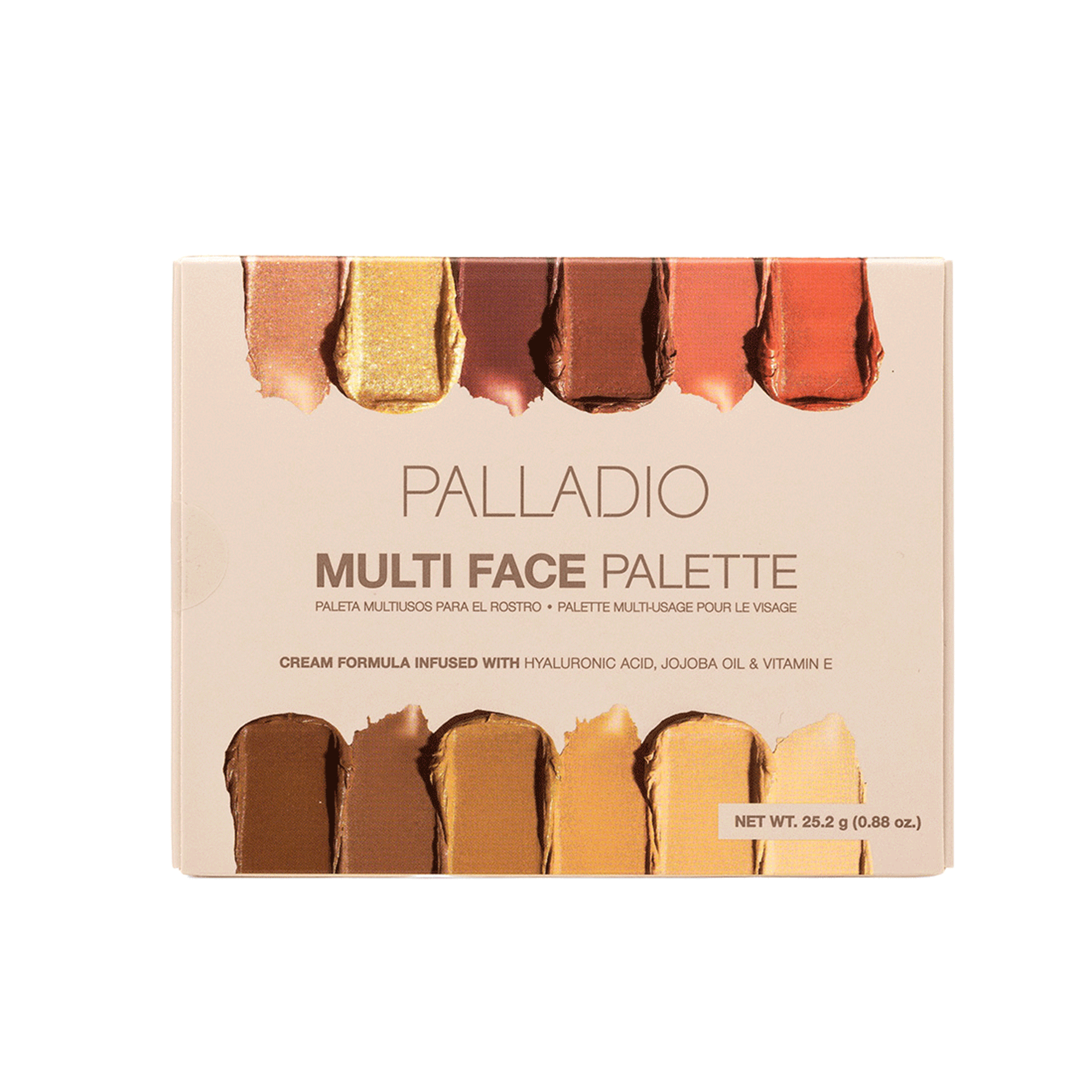 Palladio Beauty Multi Face Palette Foundation Concealer Blush, цвет: Light To Medium — фото 3