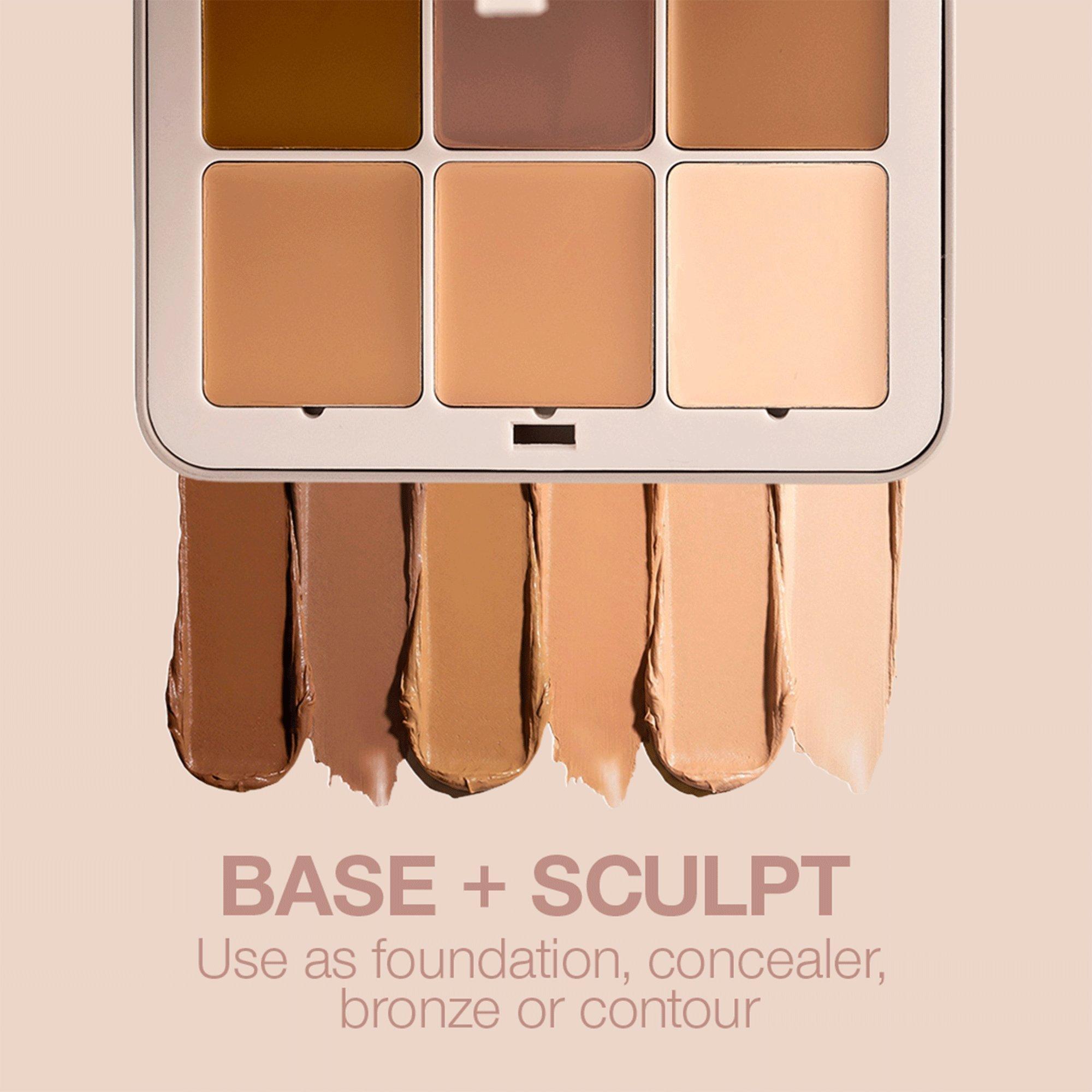 Palladio Beauty Multi Face Palette Foundation Concealer Blush, цвет: Light To Medium — фото 4