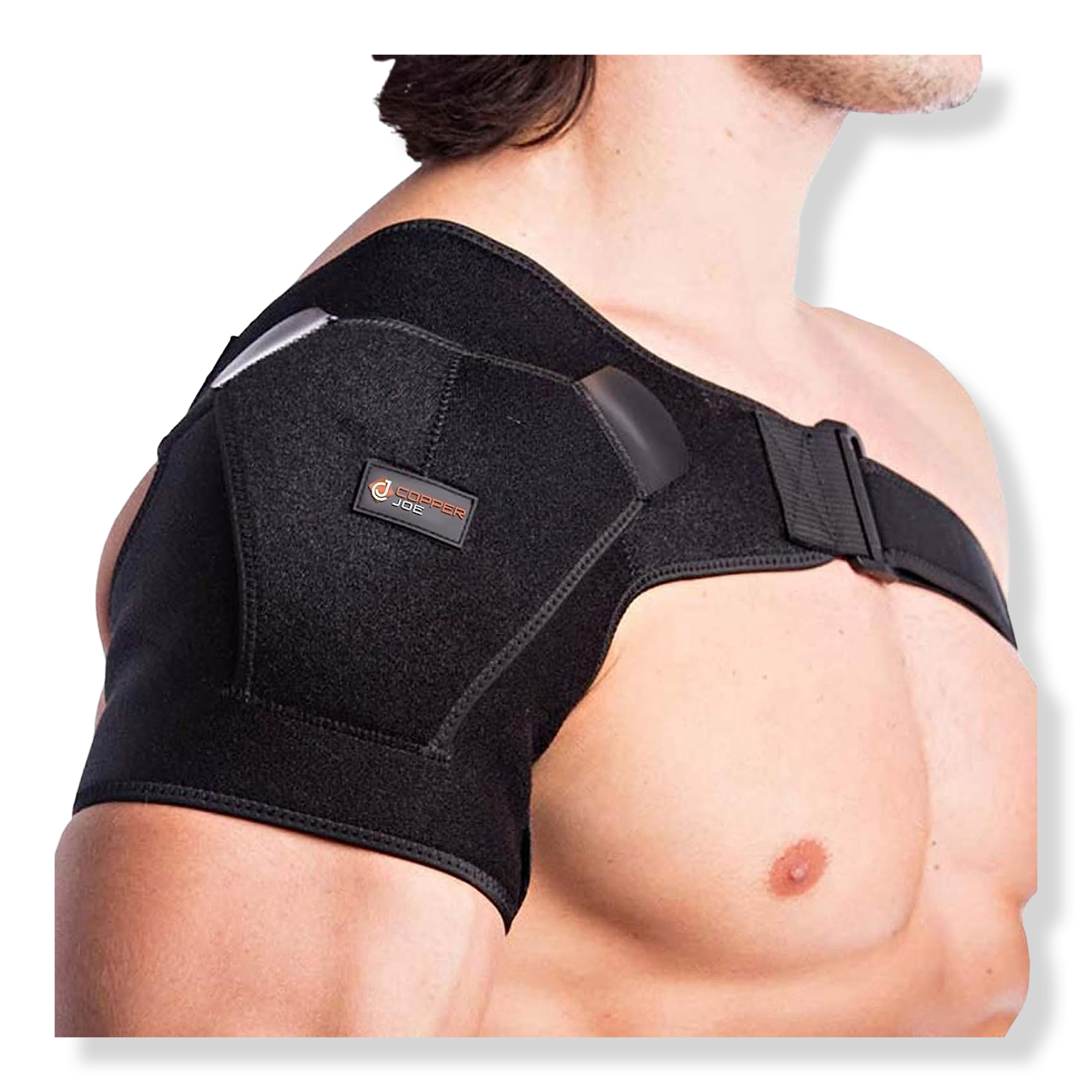 Copper Joe Adjustable Copper-Infused Shoulder Brace #1