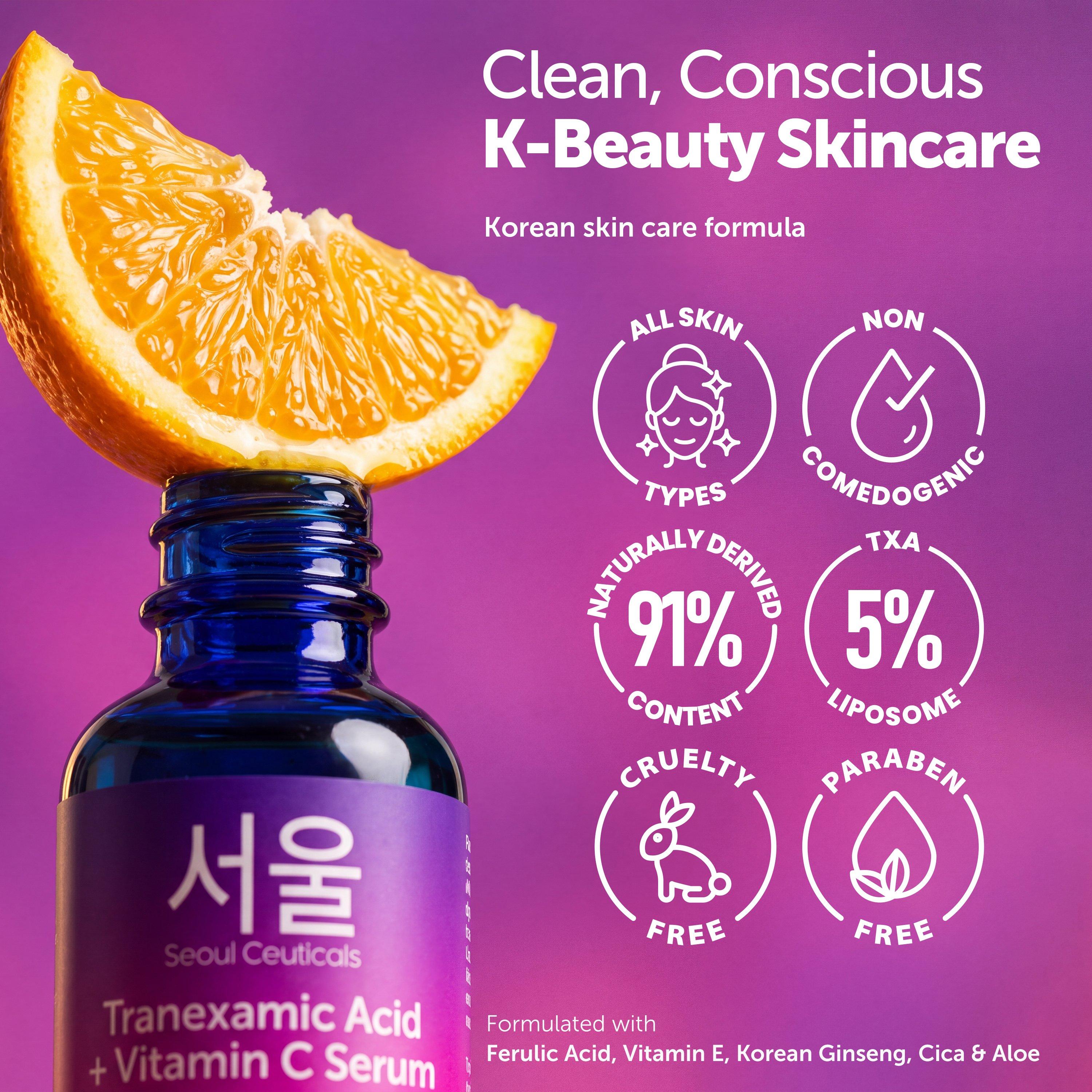 Seoul Ceuticals Tranexamic Acid + Vitamin C Serum — фото 3