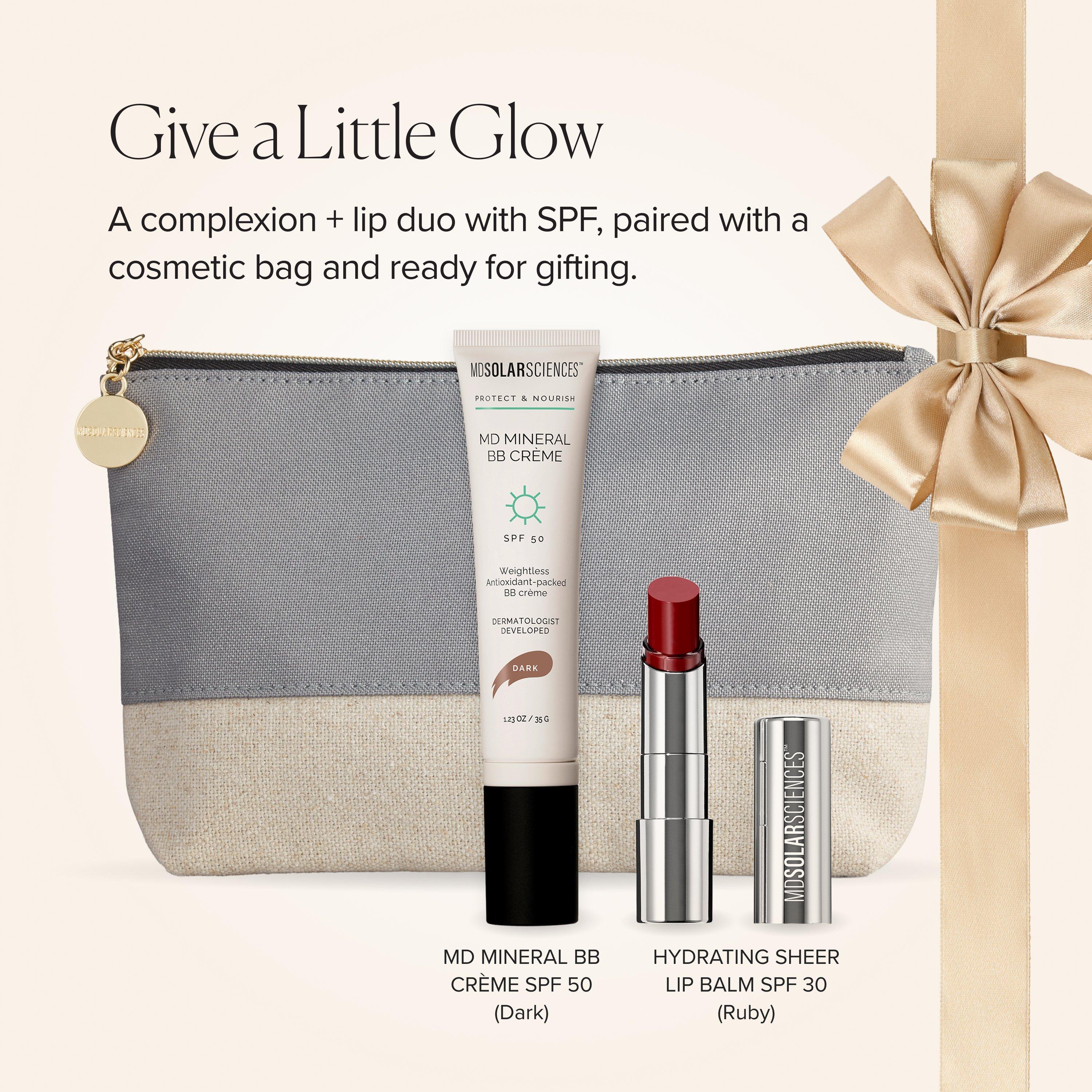 MDSolarSciences Balm Squad - SPF BB Crème & Lip Balm Set with Bag, цвет: Рубиновый — фото 4
