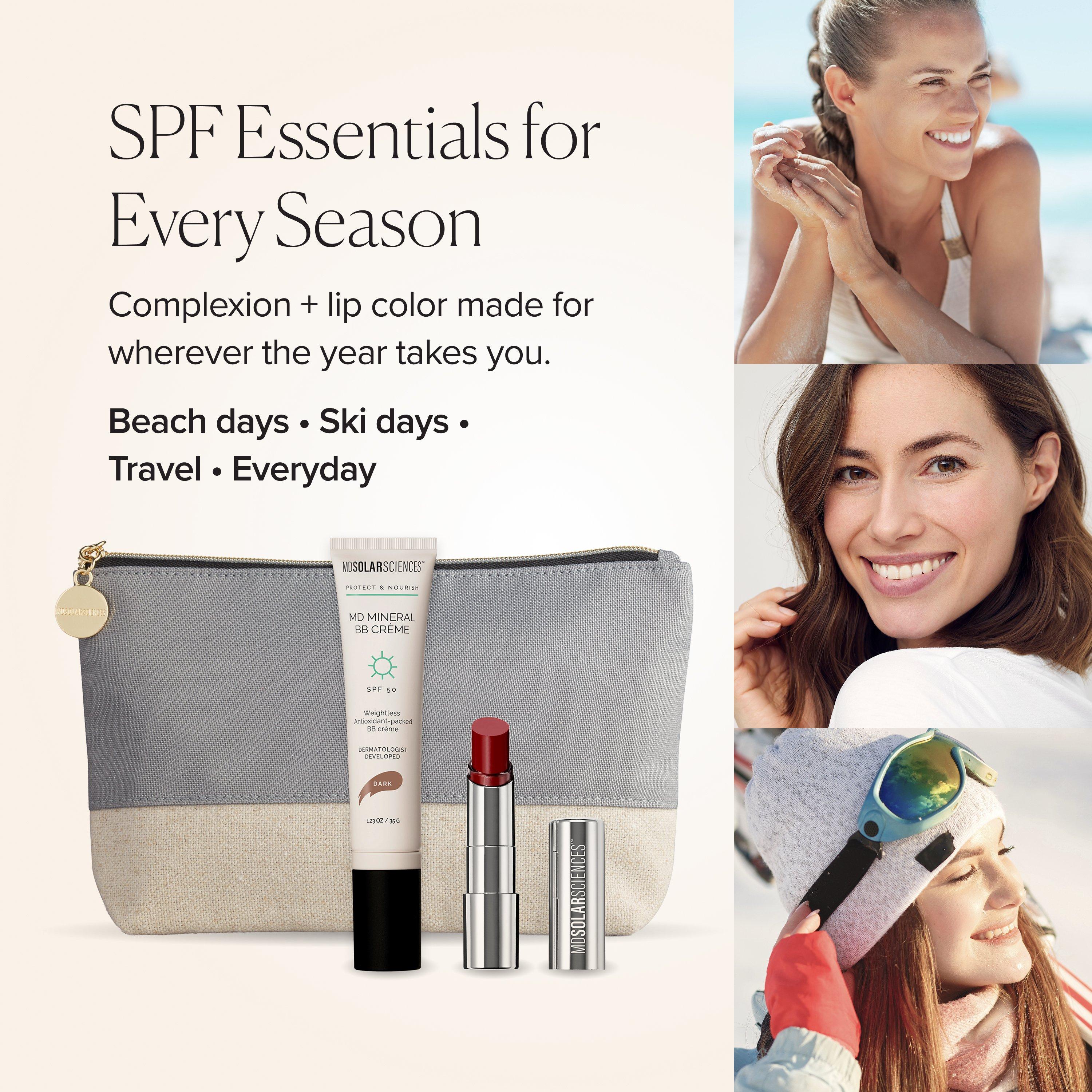 MDSolarSciences Balm Squad - SPF BB Crème & Lip Balm Set with Bag, цвет: Рубиновый — фото 5