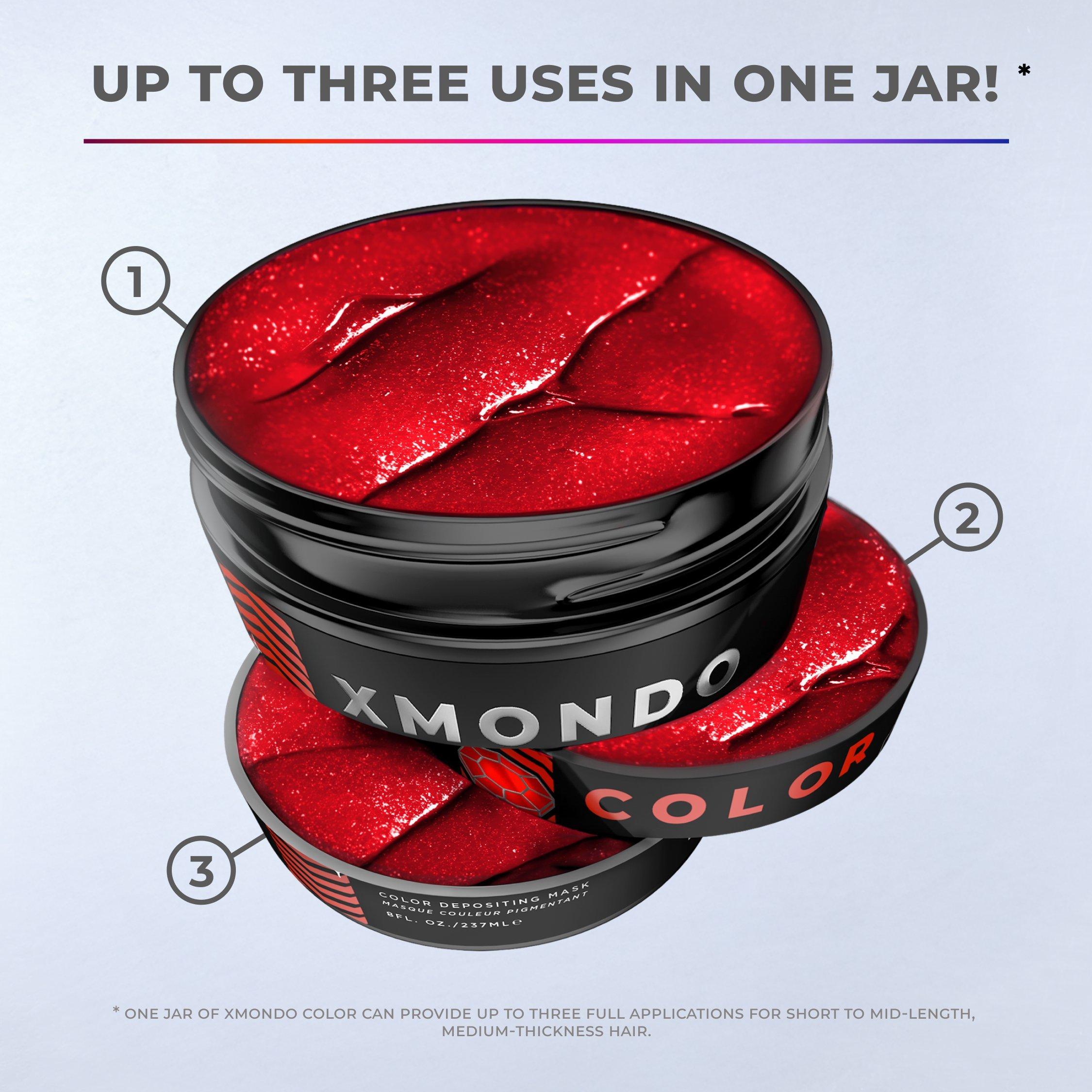 Оттеночная маска для волос Xmondo Vivids, цвет: Янтарный — фото 6