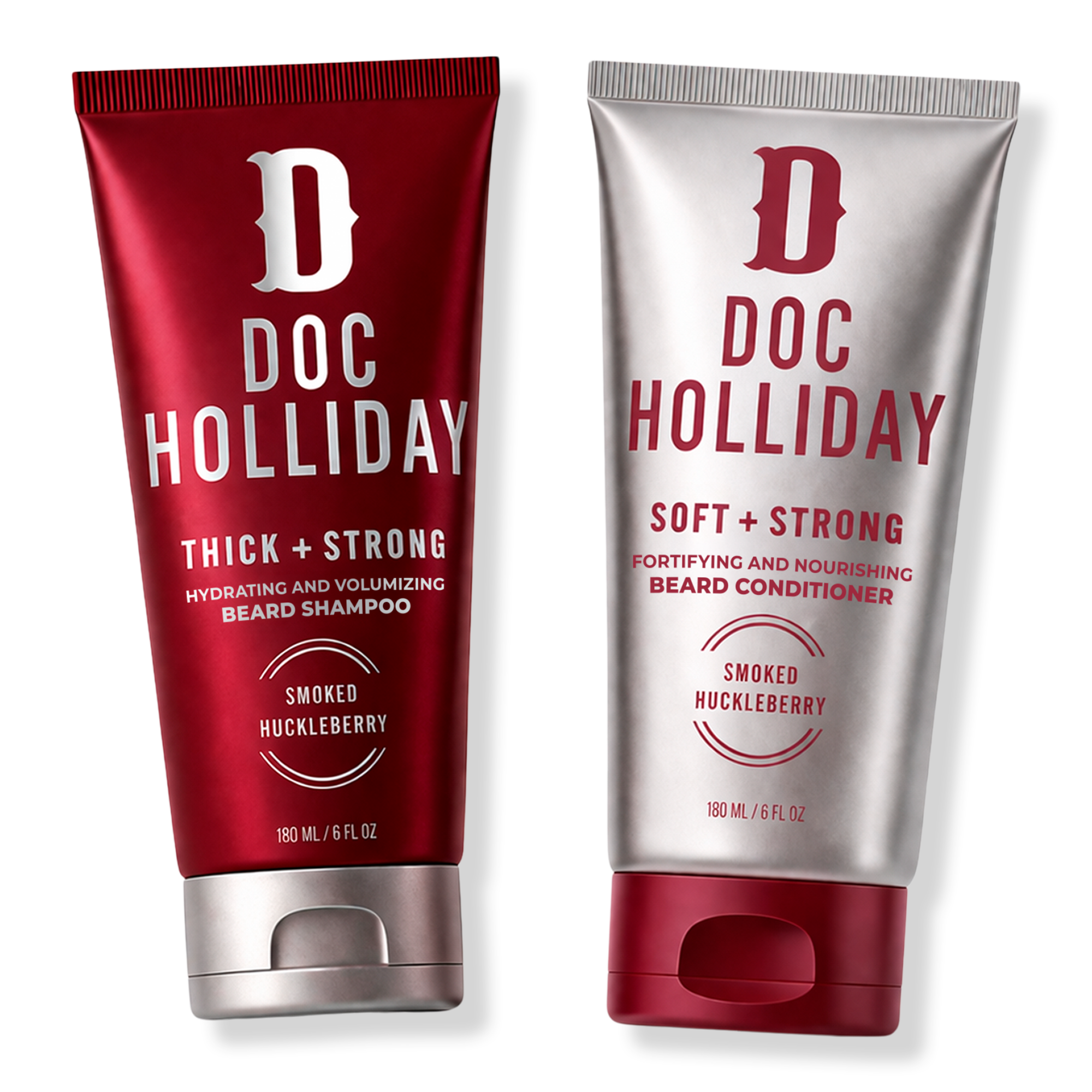 Doc Holliday Thick + Soft Beard Shampoo and Conditioner Bundle #1