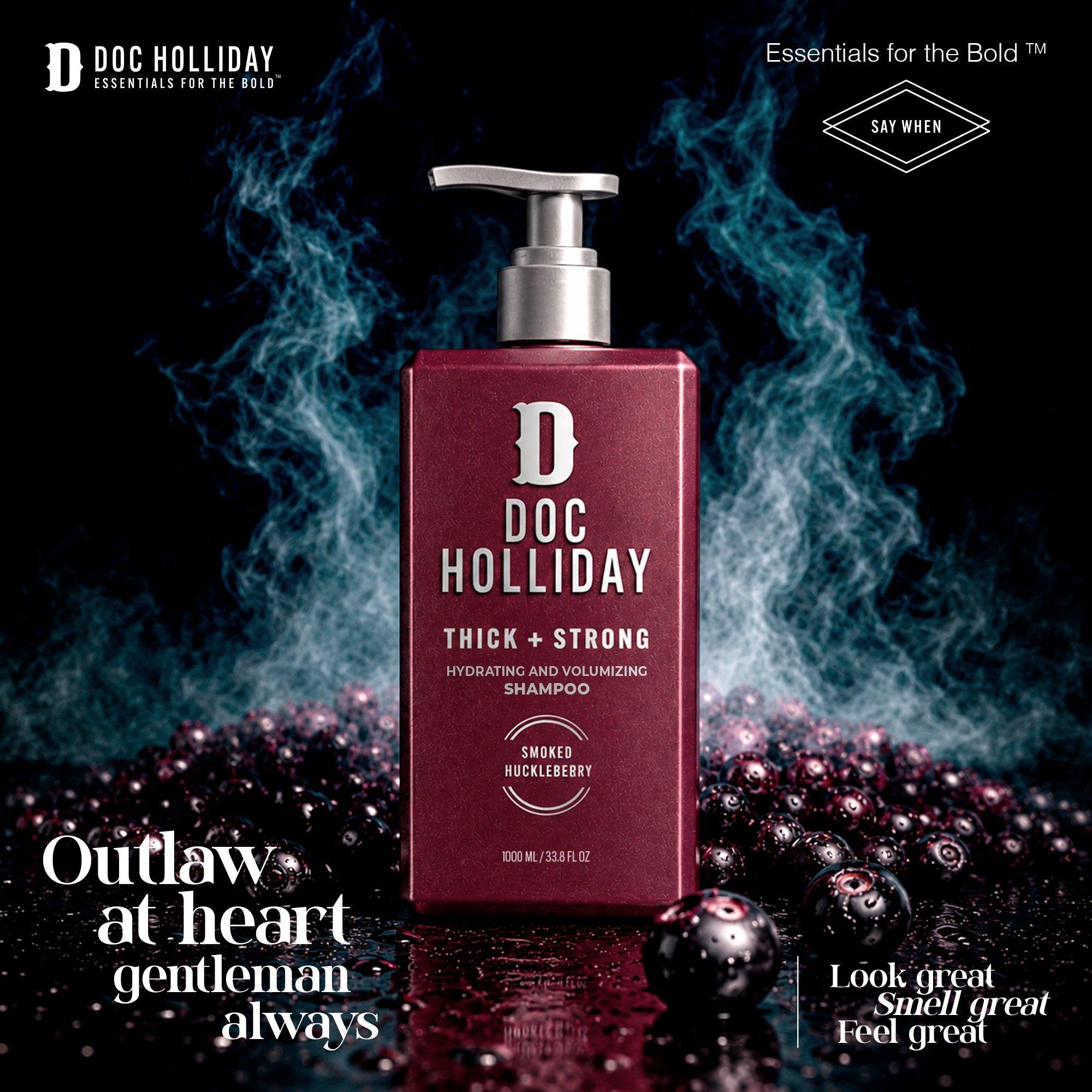 Doc Holliday Thick + Strong Hydrating and Volumizing Shampoo — фото 2