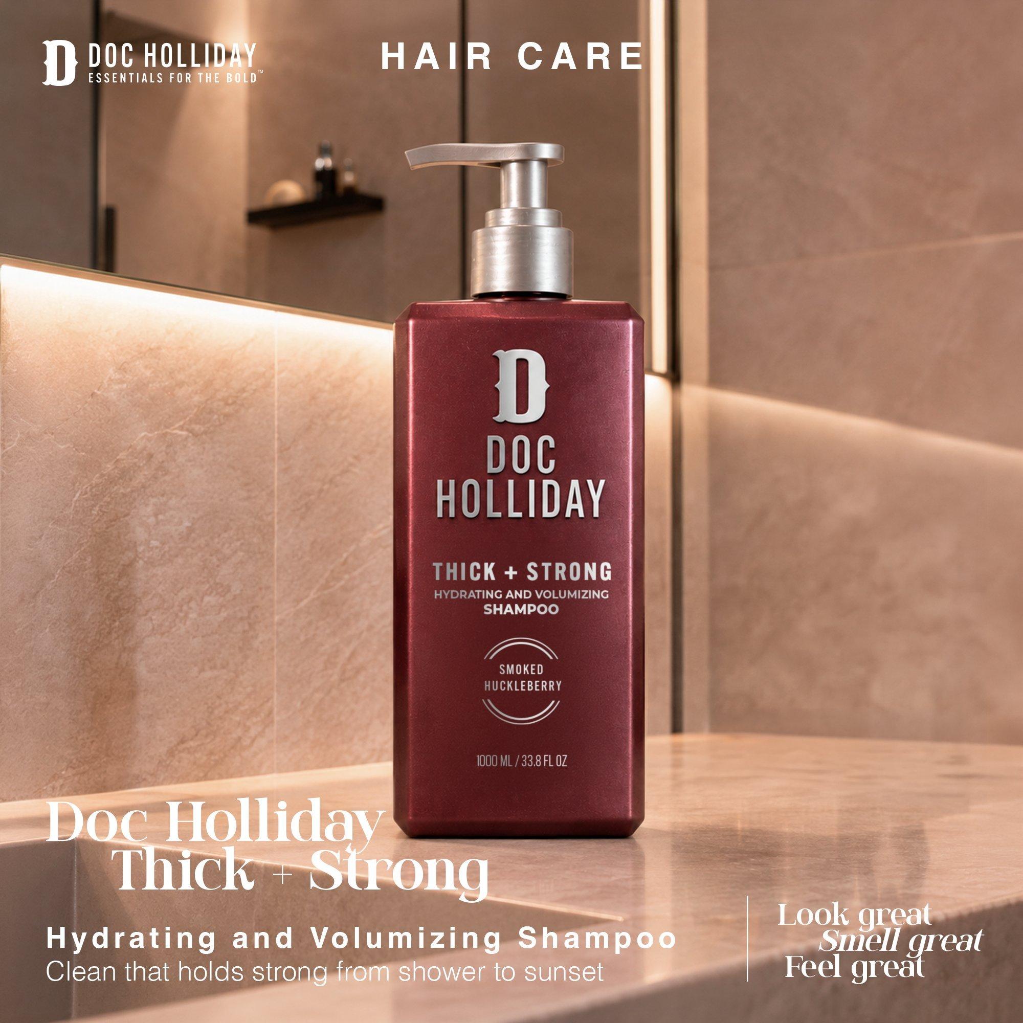 Doc Holliday Thick + Strong Hydrating and Volumizing Shampoo — фото 3