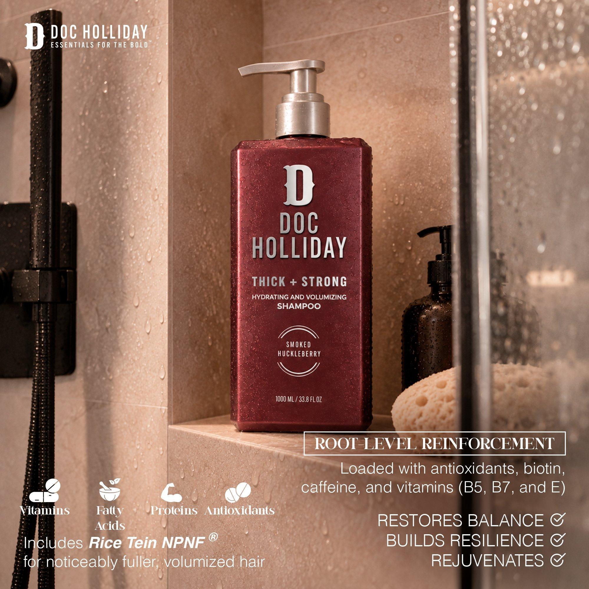 Doc Holliday Thick + Strong Hydrating and Volumizing Shampoo — фото 4