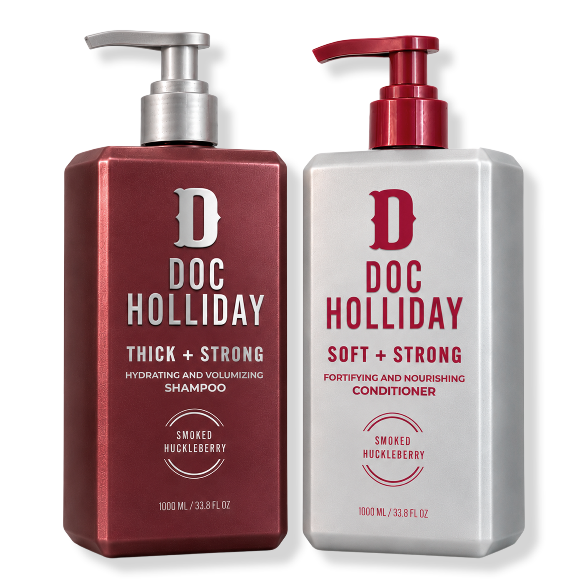 Doc Holliday Thick + Soft Men’s Shampoo and Conditioner Bundle #1
