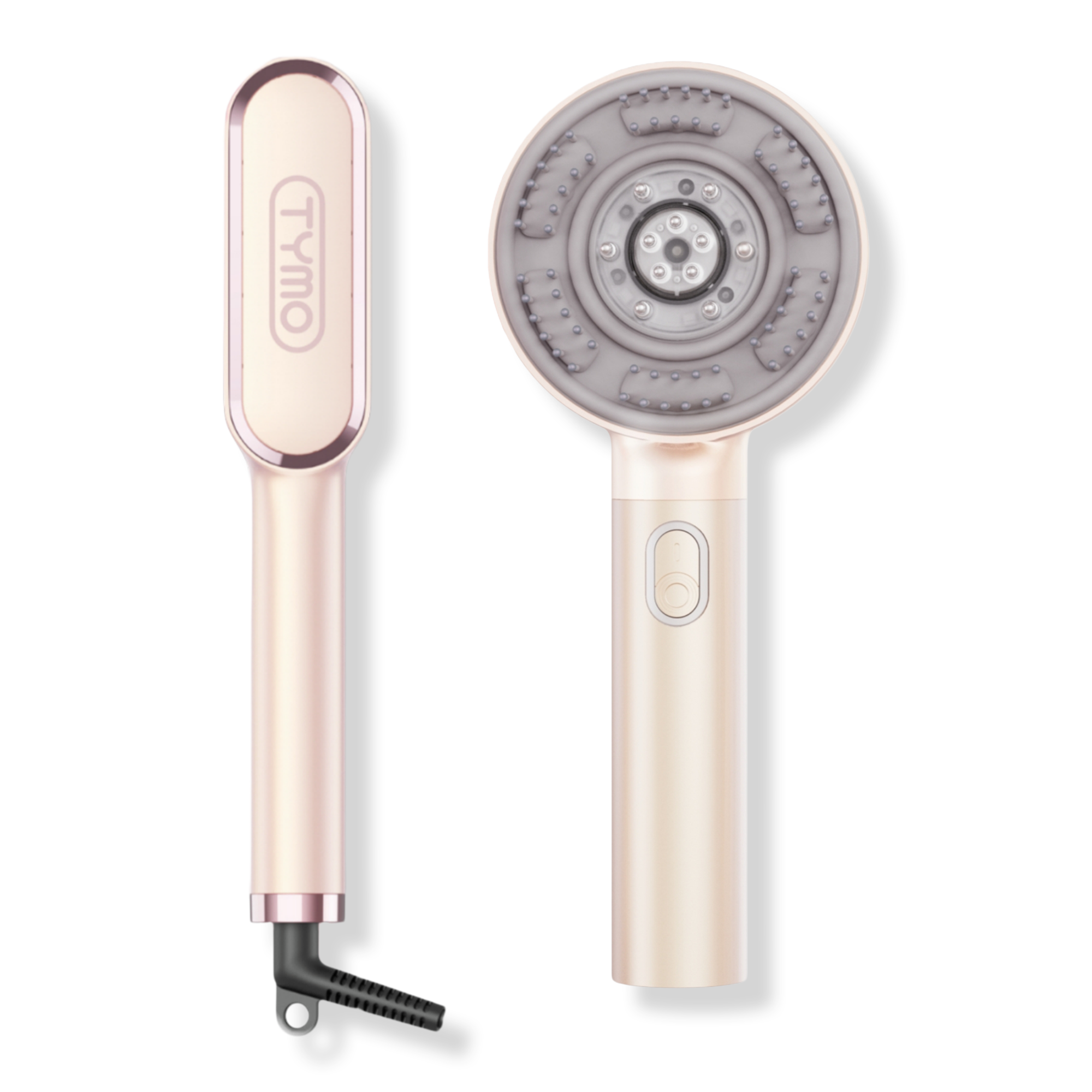 TYMO Beauty Champagne Pink Straightening Comb & Scalp Massage Brush — фото 1