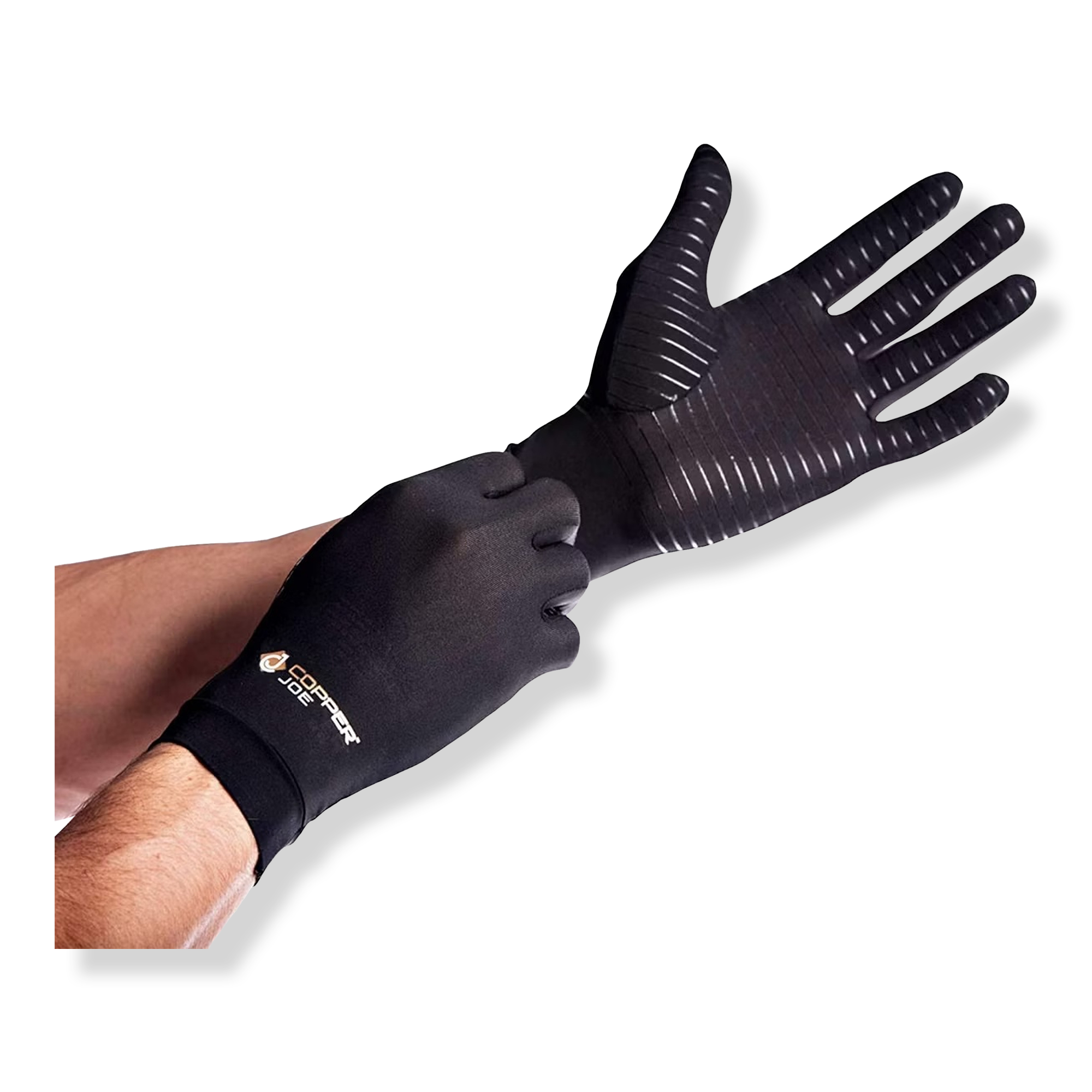 Copper Joe Copper-Infused Full Finger Compression Gloves #1