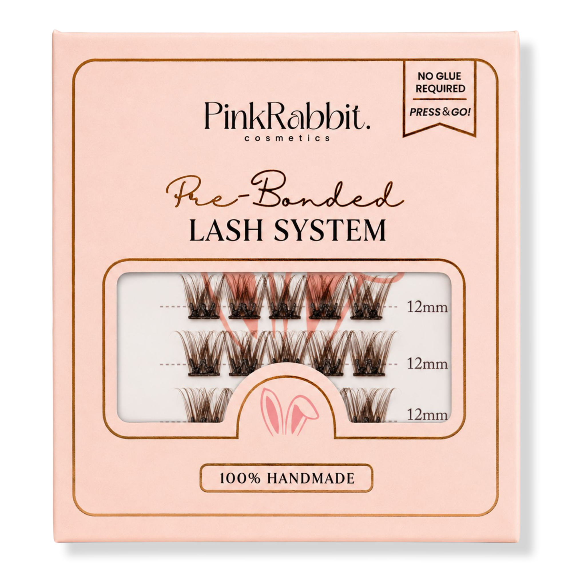 Pink Rabbit Cosmetics Brown Sugar Medium Lash Extensions #1