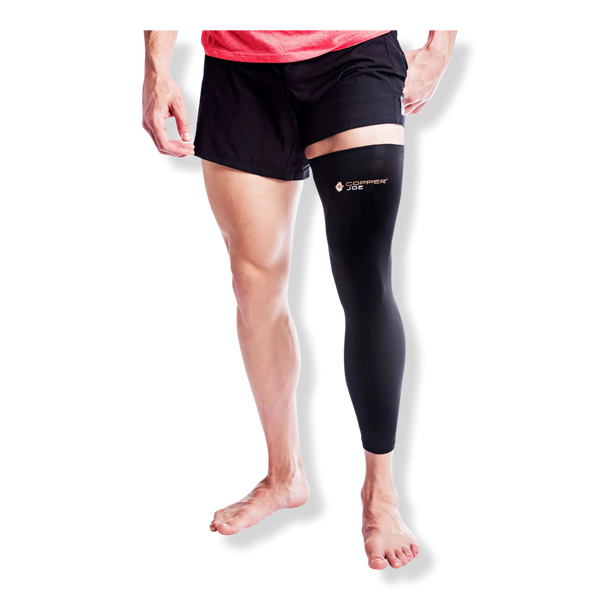 Copper Joe Copper-Infused Full Leg Compression Sleeve #1