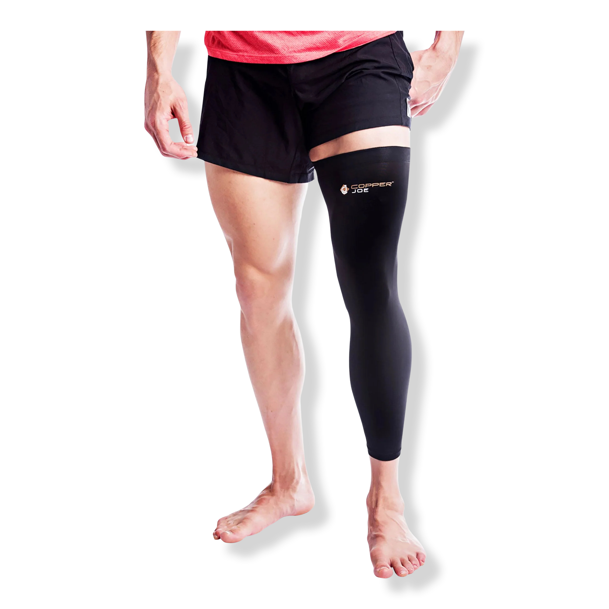 Copper Joe Copper-Infused Full Leg Compression Sleeve #1
