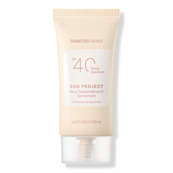 Thank You Farmer Sun Project Rice Tinted Mineral Sunscreen #1