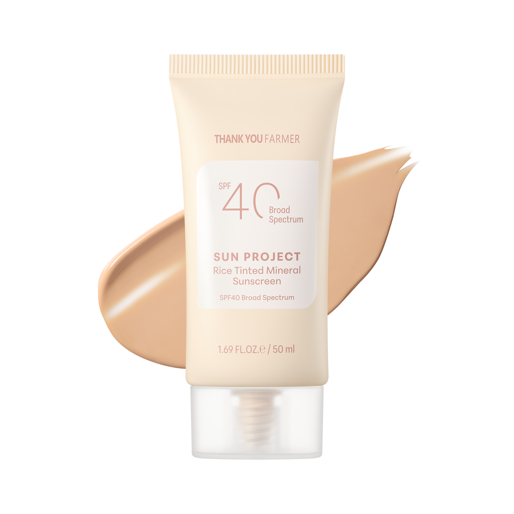 Thank You Farmer Sun Project Rice Tinted Mineral Sunscreen — фото 2