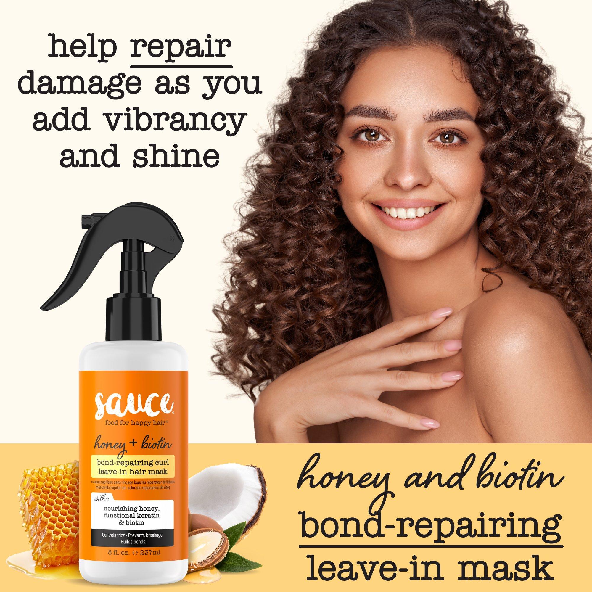 Несмываемое восстанавливающее средство для волос Sauce Beauty Honey Bond — фото 2