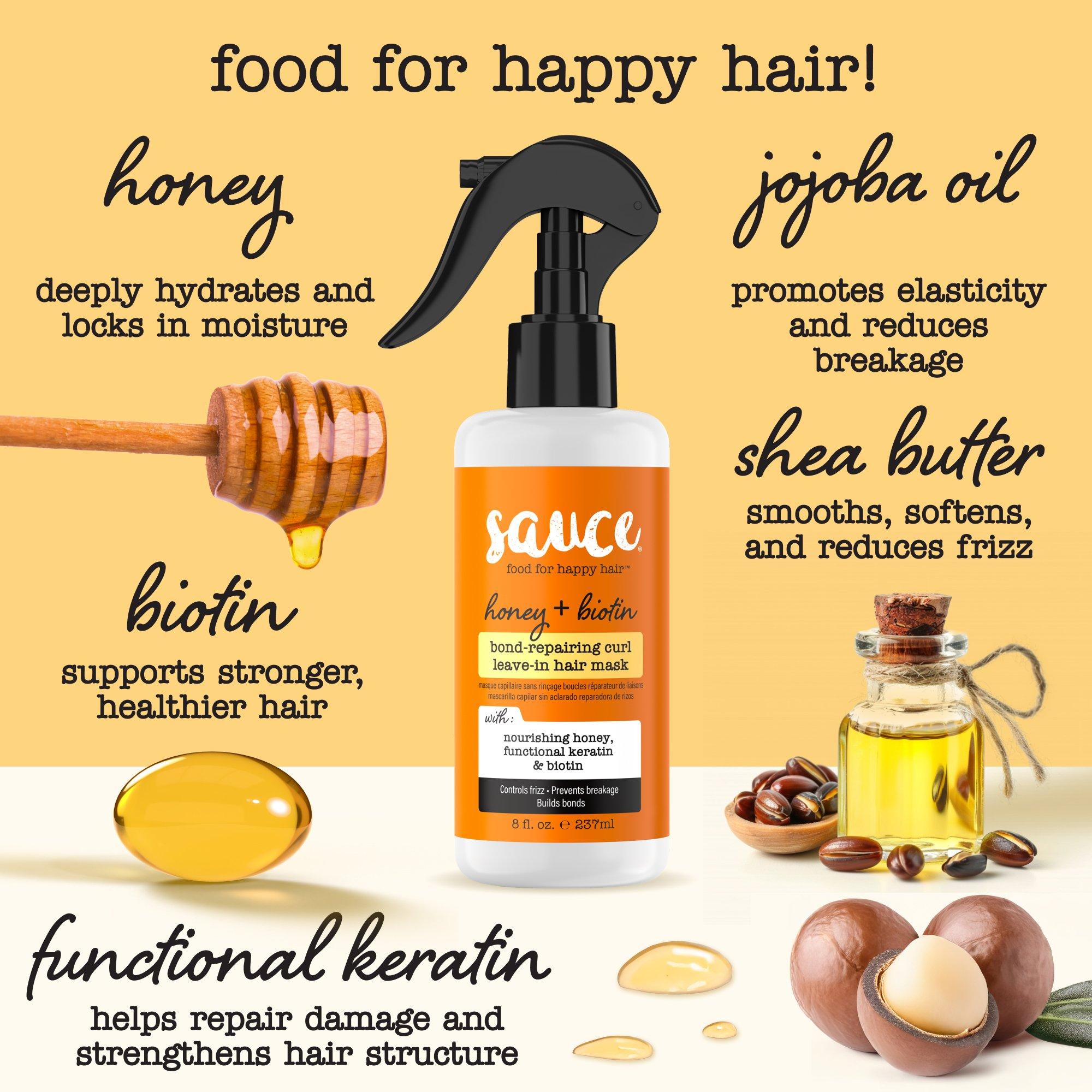 Несмываемое восстанавливающее средство для волос Sauce Beauty Honey Bond — фото 4