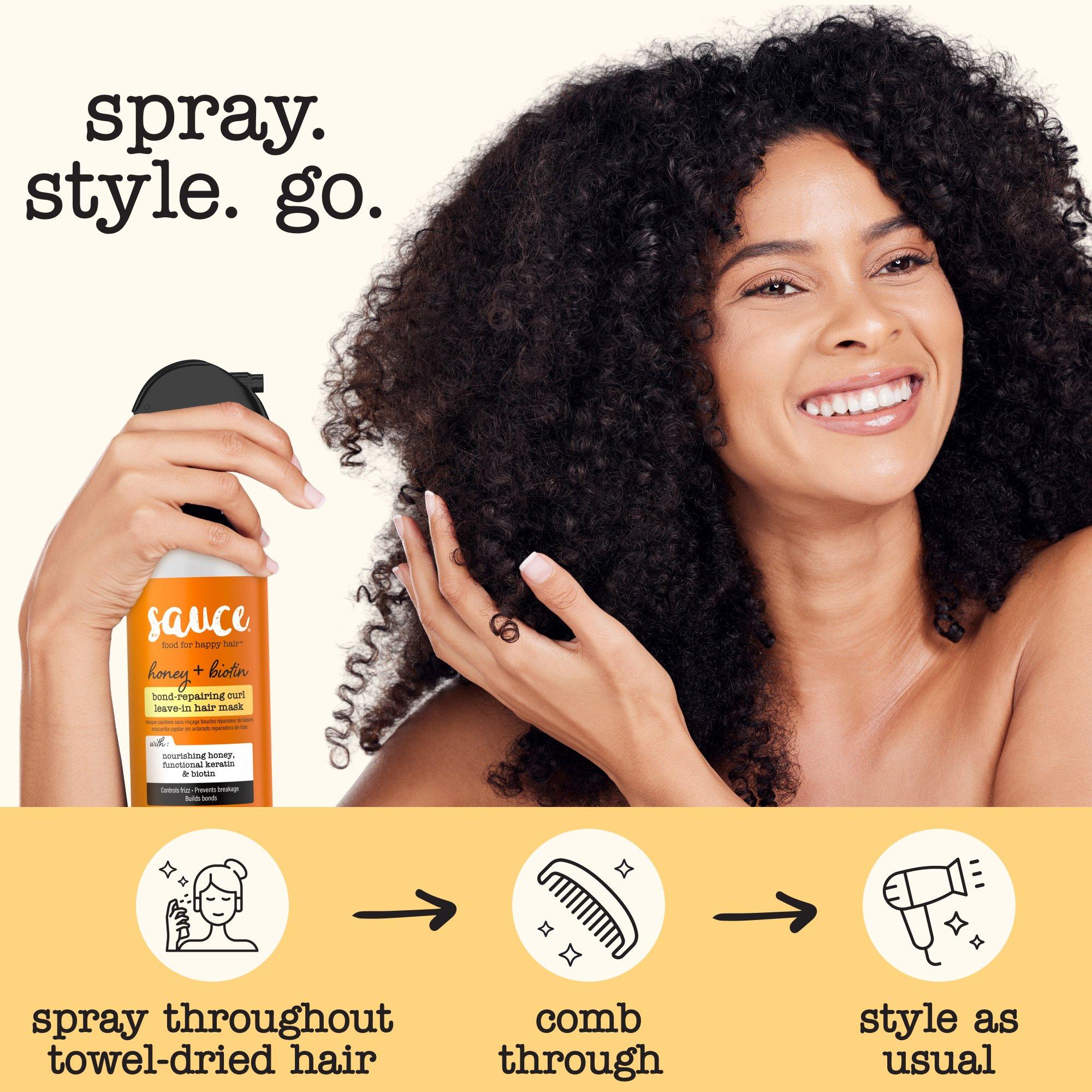 Несмываемое восстанавливающее средство для волос Sauce Beauty Honey Bond — фото 5
