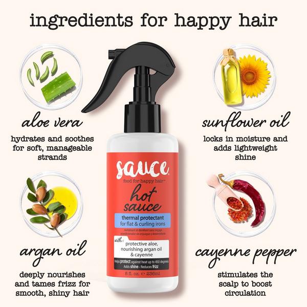Sauce Beauty Hot Sauce Thermal Protectant Spray #5