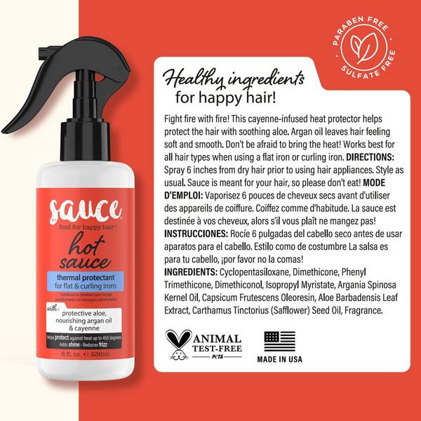 Sauce Beauty Hot Sauce Thermal Protectant Spray #7