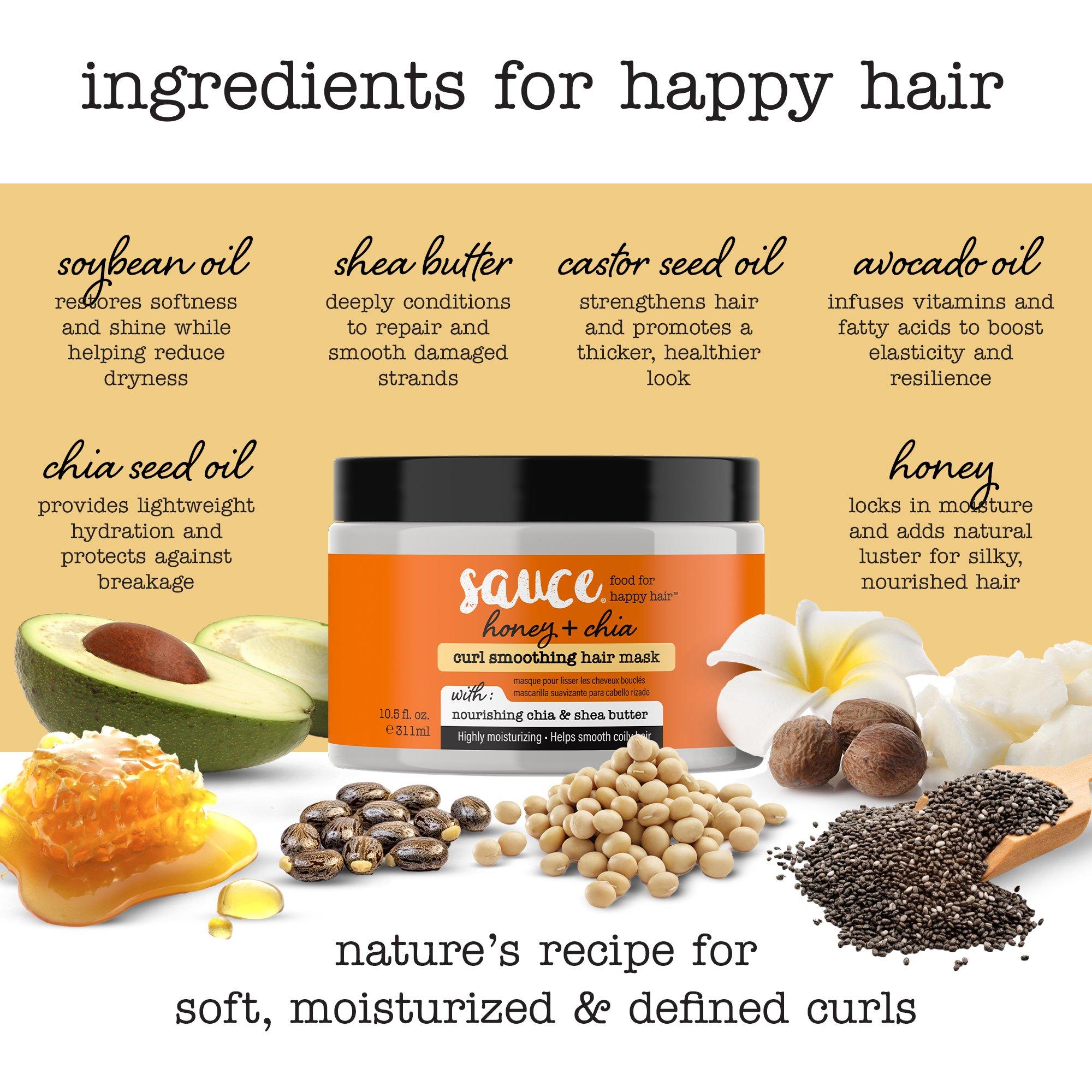 Маска для кудрявых волос Sauce Beauty Honey Chia — фото 3