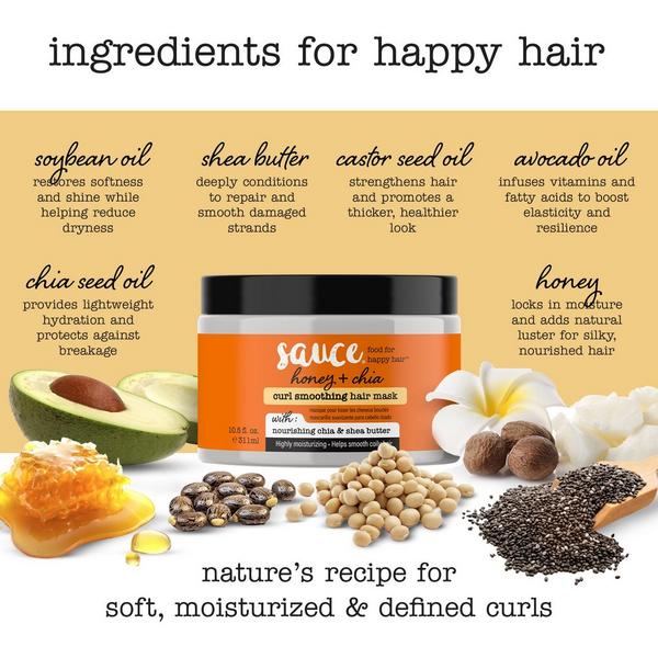 Sauce Beauty Honey Chia Smoothing Curl Mask #3