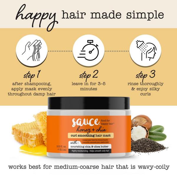 Sauce Beauty Honey Chia Smoothing Curl Mask #5