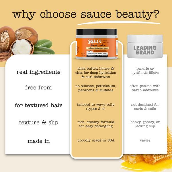 Sauce Beauty Honey Chia Smoothing Curl Mask #7