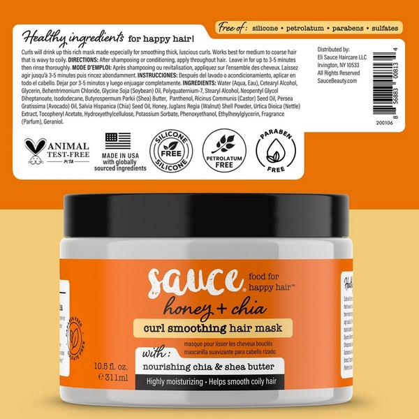Sauce Beauty Honey Chia Smoothing Curl Mask #8