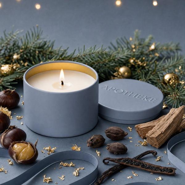 APOTHEKE Cardamom Chestnut Scented Candle #2