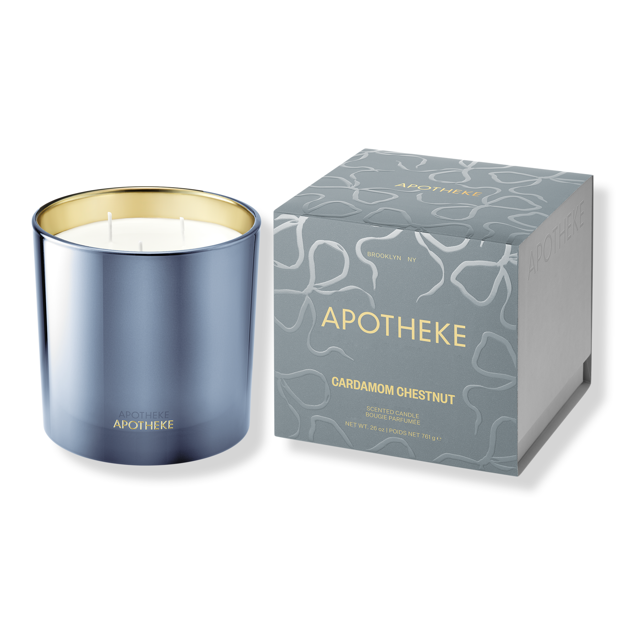 APOTHEKE Cardamom Chestnut Scented Candle #1