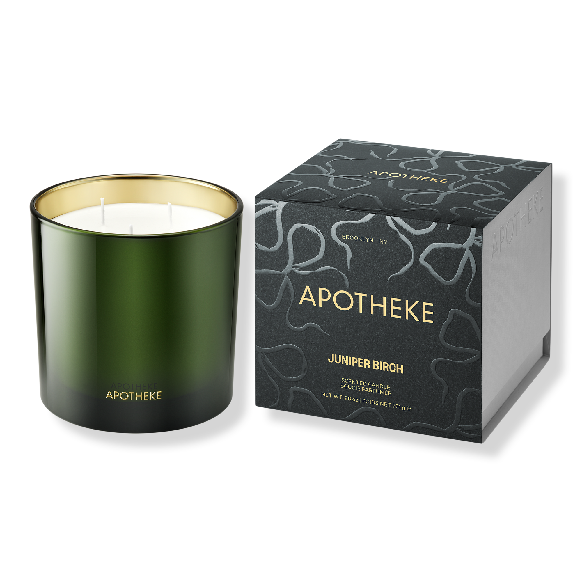APOTHEKE Juniper Birch Scented Candle #1