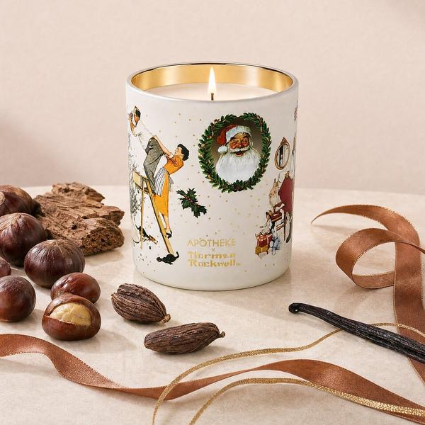 APOTHEKE Cardamom Chestnut Norman Rockwell Scented Candle #2
