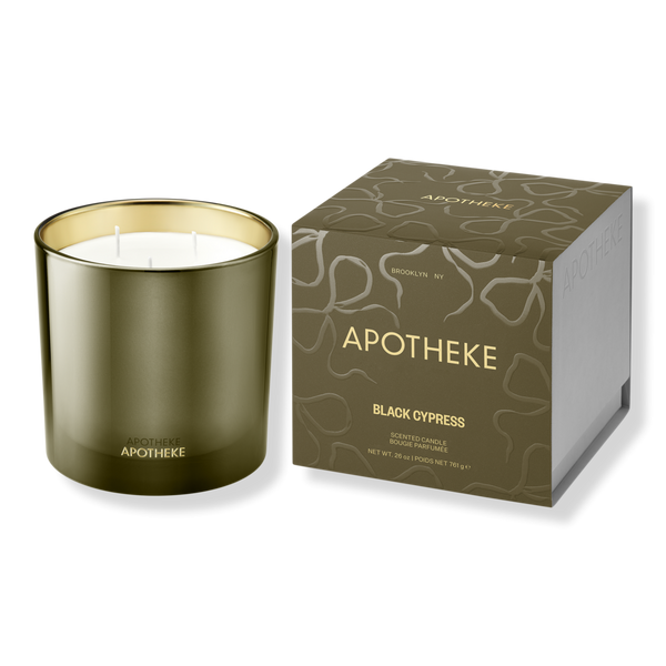 APOTHEKE Black Cypress Scented Candle #1