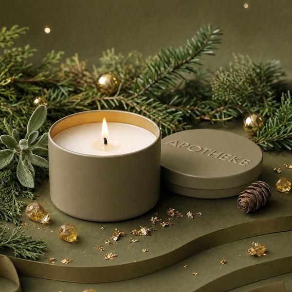 APOTHEKE Black Cypress Scented Candle #2