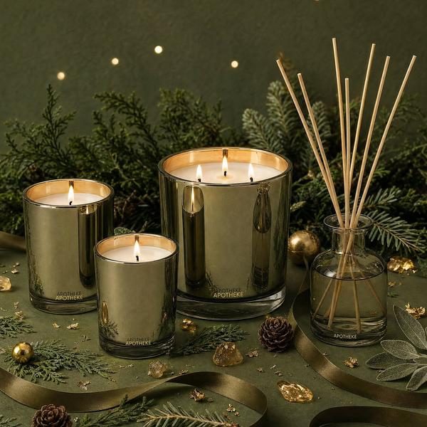 APOTHEKE Black Cypress Scented Candle #5