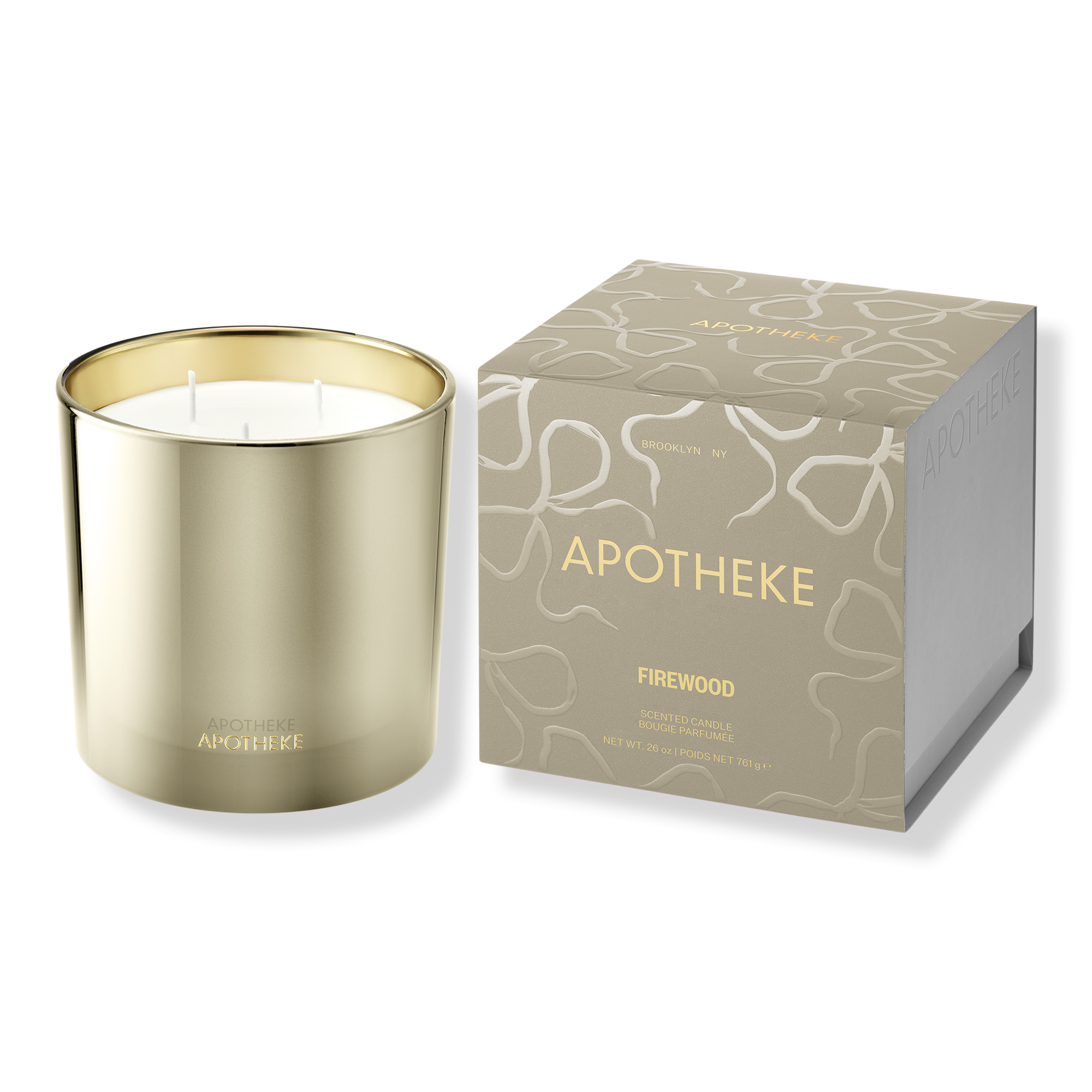 APOTHEKE Firewood Scented Candle #1