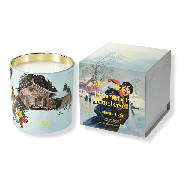 APOTHEKE Juniper Birch Norman Rockwell Scented Candle #1
