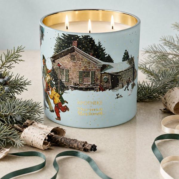 APOTHEKE Juniper Birch Norman Rockwell Scented Candle #2