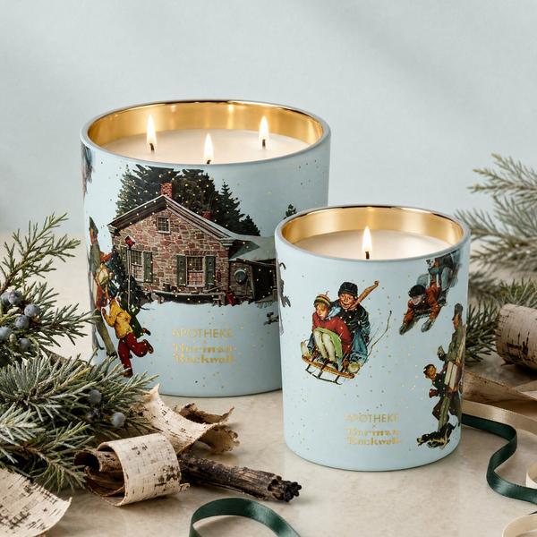 APOTHEKE Juniper Birch Norman Rockwell Scented Candle #4