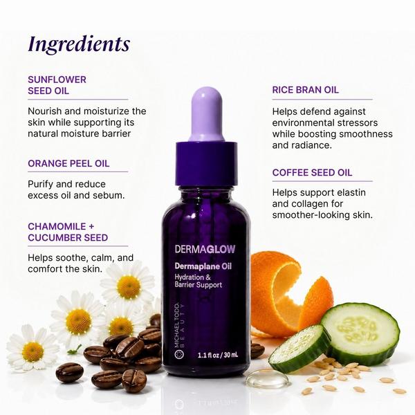 Michael Todd Beauty DermaGlow Dermaplane Oil #3