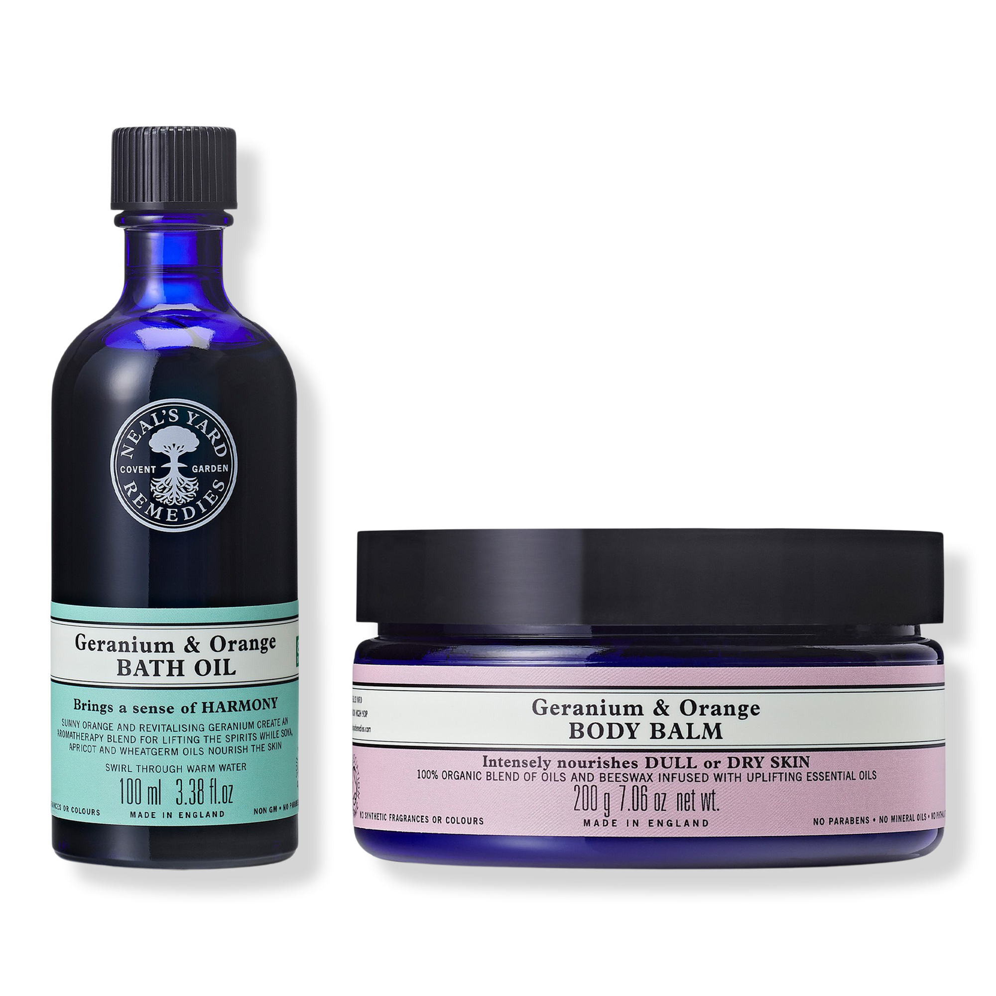 Neal's Yard Remedies Organic Geranium & Orange Bath & Body Ritual