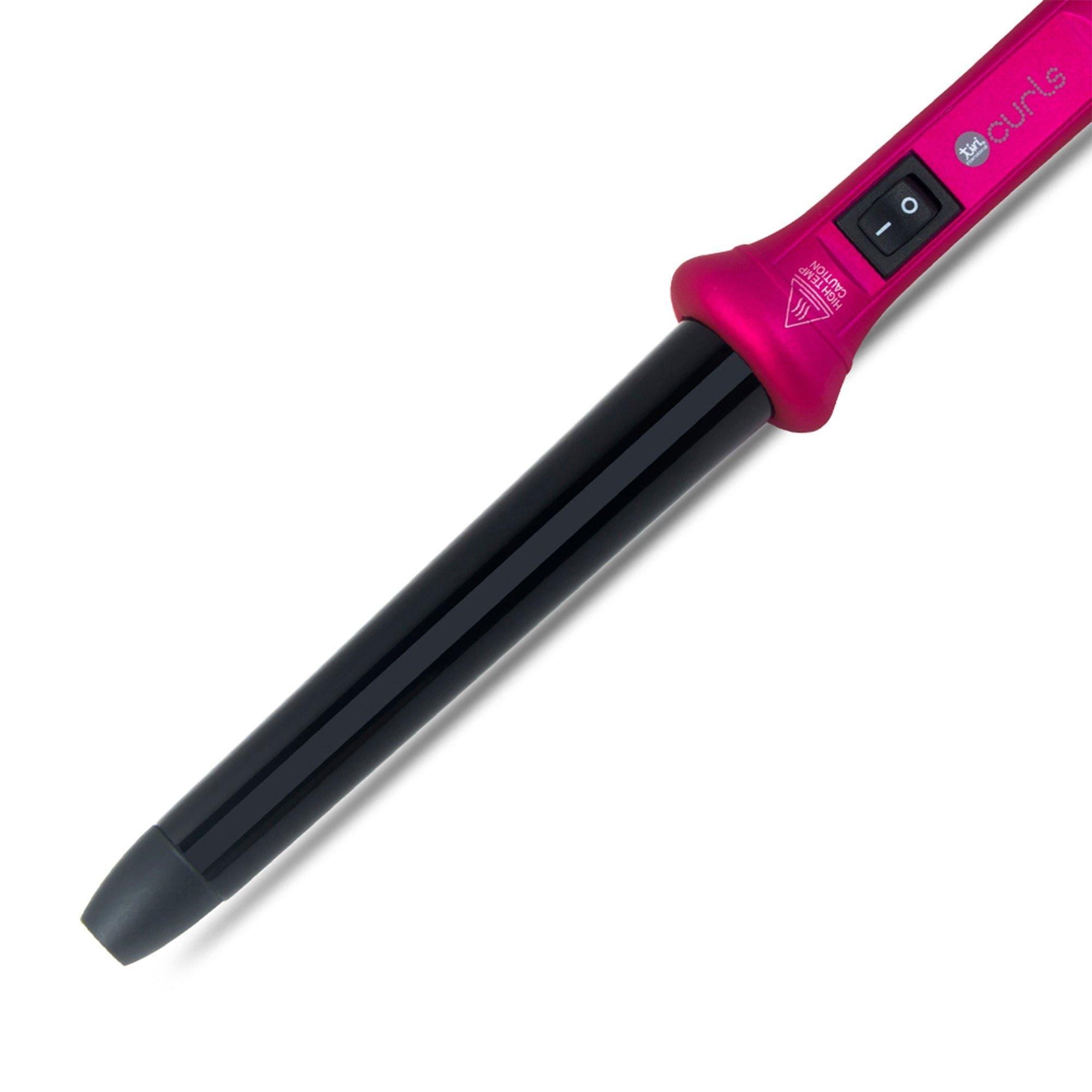 Плойка Tiri Pro Revolution Clipless Graduated Curling Iron with Heat Glove — фото 2