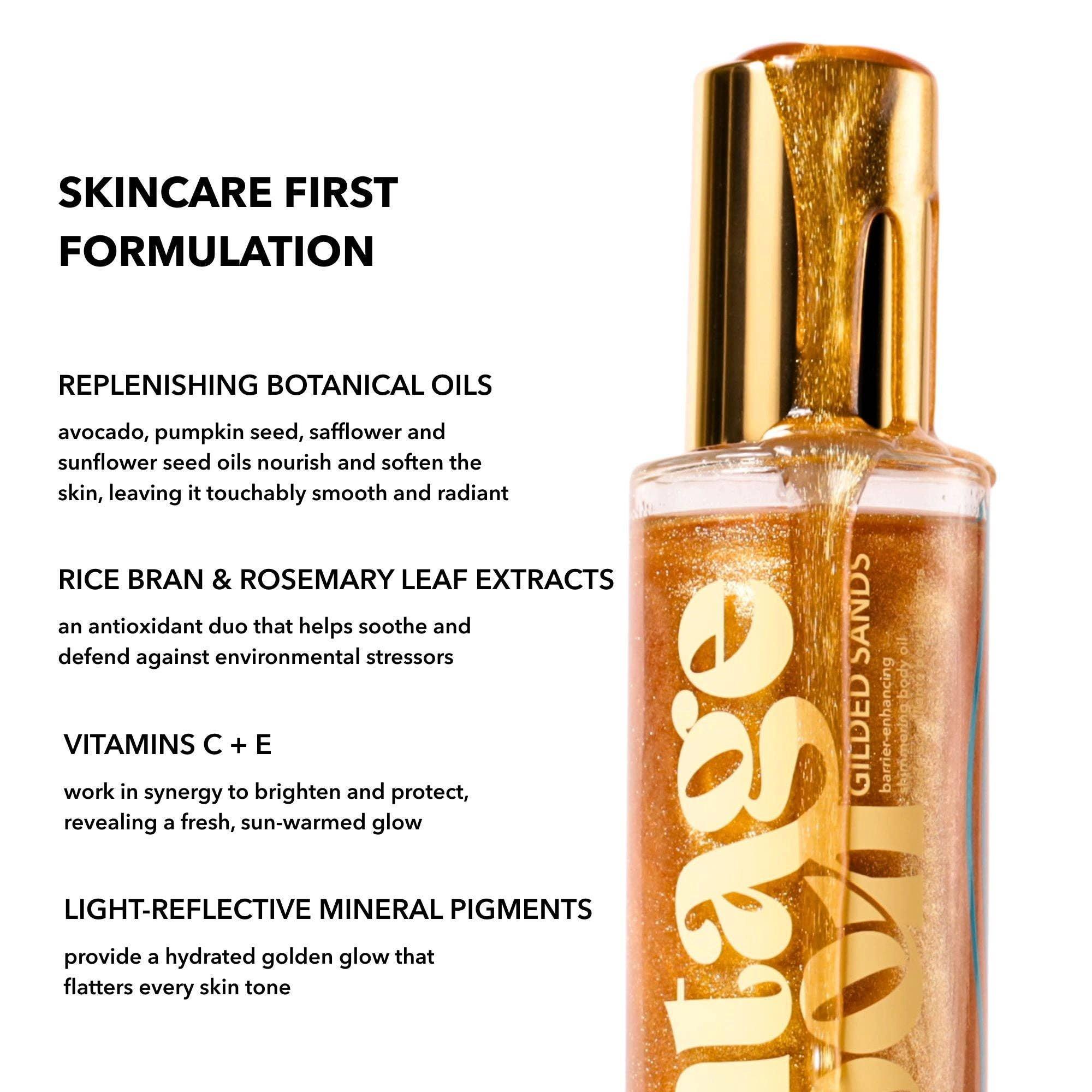 Vintage Noon Gilded Sands Shimmering Body Oil — фото 4