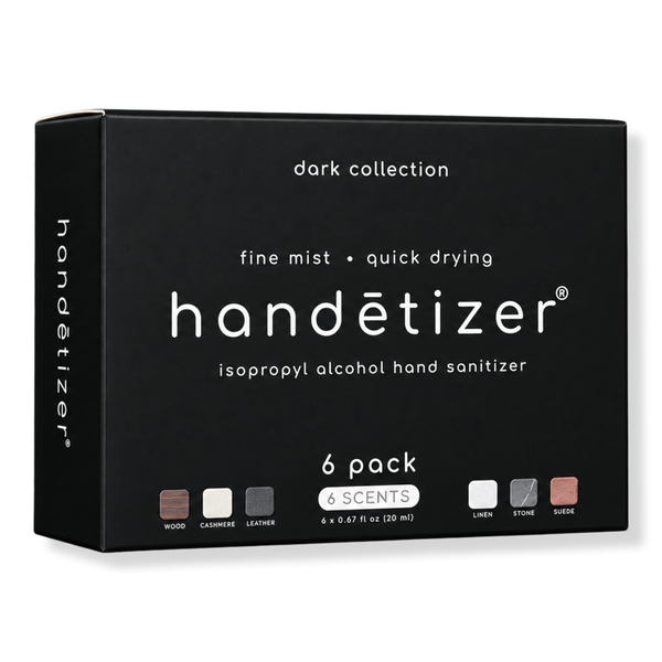 handētizer Dark Discovery Six Pack - Fine Mist Hydrating Hand Sanitizer #1