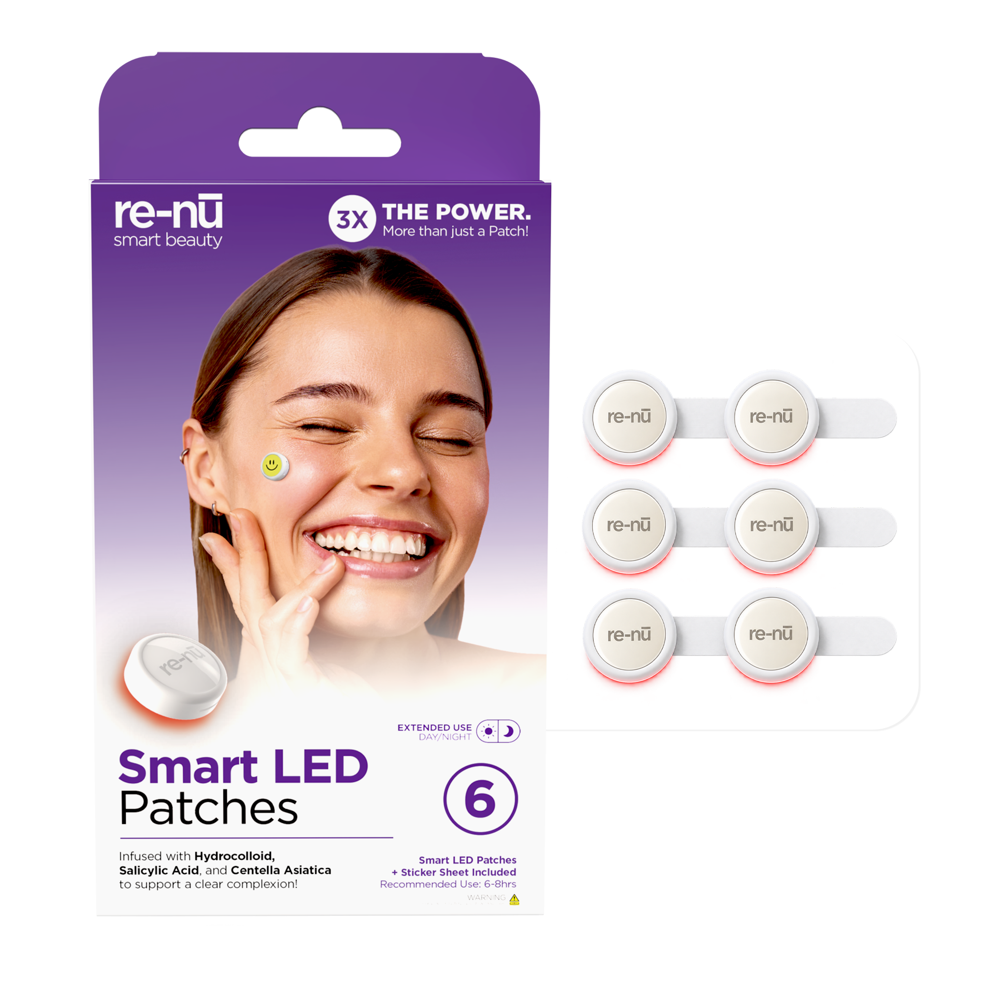 re-nū Smart Beauty Smart LED Patch Duo — фото 2