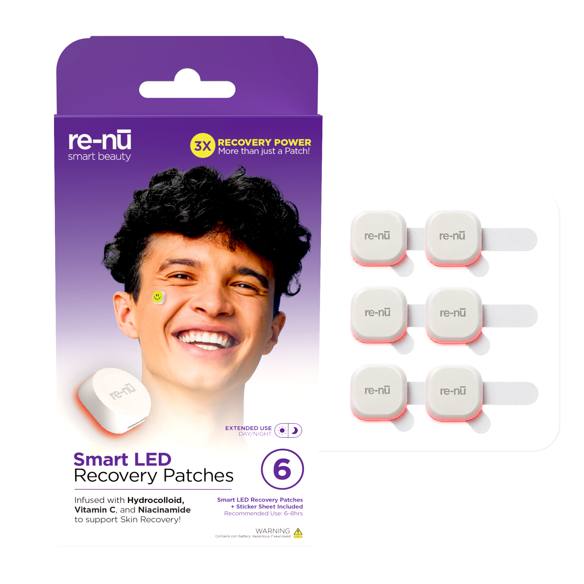 re-nū Smart Beauty Smart LED Patch Duo — фото 5